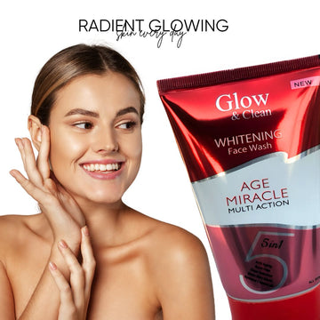 Glow and Clean Whitening Age Miracle Face Wash